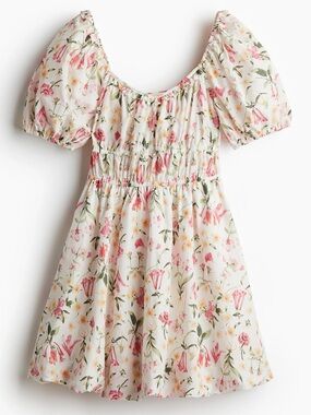 H&M Bubble-Hem Mini Dress